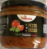 Cantidad de azúcar en Pesto rosso