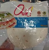 Количество сахара в Piadina romagnola