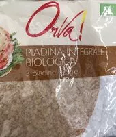 Количество сахара в Piadina integrale bio
