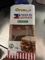 Количество сахара в American sandwich integrale
