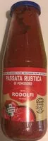 Sokerin määrä sisällä Passata rustica