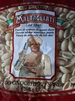 Suhkru kogus sees Maltagliati Gnocchetti Sardi No. 700