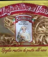 Suhkru kogus sees Tagliatelline all'Uovo