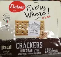 İçindeki şeker miktarı Delser Crackers Integrali 500G
