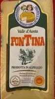Amount of sugar in Fontina dop