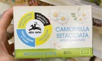 Zuckermenge drin Camomilla setacciata
