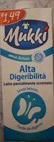 Количество сахара в Mukki Latte Alta Digeribilità parzialmente scremato