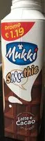 Количество сахара в Smuthie latte e cacao