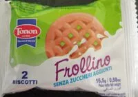 Zuckermenge drin Frollino senza zuccheri aggiunti