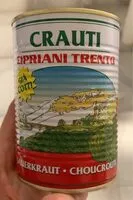 Количество сахара в Crauti