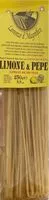 Suhkru kogus sees Pasta di semola di grano duro con germe di grano, Limone & Pepe