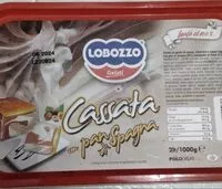 Cantidad de azúcar en Cassata con Pan di Spagna