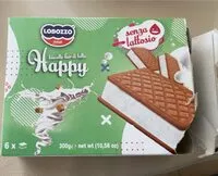 Cantidad de azúcar en Happy