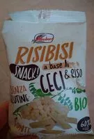 Cantidad de azúcar en Risibisi ceci e riso