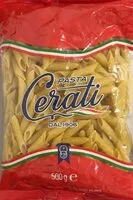 चीनी की मात्रा Pasta Cerati