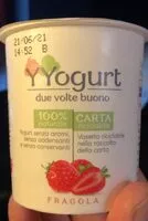 入っている砂糖の量 YYogurt fragola