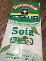 入っている砂糖の量 Le bevande vegetali Soia