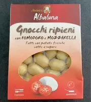 Sokerin määrä sisällä Gnocchi ripieni con pomodoro e mozzarella