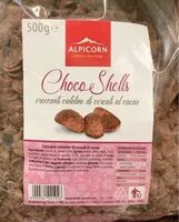 Suhkru kogus sees Choco Shells