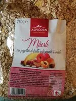Suhkru kogus sees Muesli