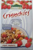Amount of sugar in Crunchies - Muesli croccante con yoghurt e lamponi