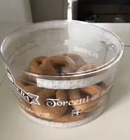 चीनी की मात्रा Torcetti al burro