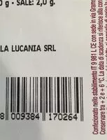 Количество сахара в Prosciutto cotto