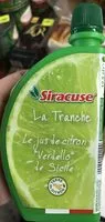 Sucre et nutriments contenus dans Terre de citron