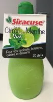 चीनी की मात्रा Jus de citron vert à la menthe