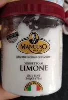 含糖量 Sorbetto al limone