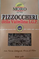 含糖量 Pizzoccheri della Valtellina I.G.P.