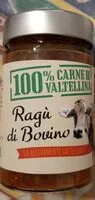 İçindeki şeker miktarı Ragù di bovino