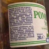 Jumlah gula yang masuk Pomodori secchi