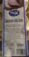 Quantité de sucre dans Casomcelli alla carne