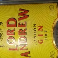 Sokerin määrä sisällä Lord Andrew - London gin dry