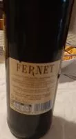 चीनी की मात्रा Fernet
