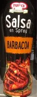 Suhkru kogus sees Salsa barbecue spray