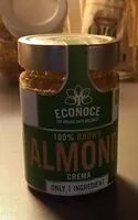 Quantité de sucre dans Brown Almond crema