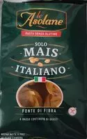 Cantidad de azúcar en Pasta senza glutine Solo mais