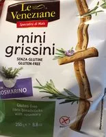 Cantidad de azúcar en Mini grissini