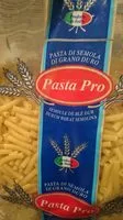 Sucre et nutriments contenus dans Pasta pro