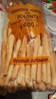 Sucre et nutriments contenus dans Produit artisanal