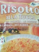 İçindeki şeker miktarı Risotto au potiron
