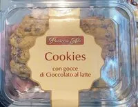 Jumlah gula yang masuk Cookies con gocce di cioccolato al latte