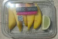 Suhkru kogus sees Mango a listarelle e lime