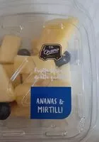 含糖量 Ananas e mirtilli