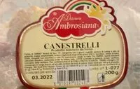 Suhkru kogus sees Canestrelli