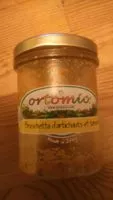 Jumlah gula yang masuk Bruschetta d'artichauts et tomate