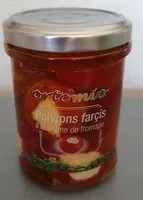 Poivrons farcis a la creme de fromage