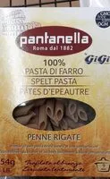 Suhkru kogus sees Pâtes d'épeautre penne régate
